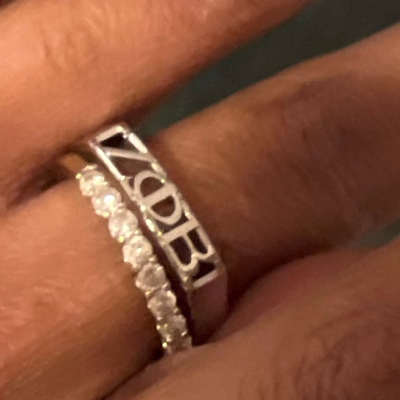 Jewelry - Zeta Phi Beta sterling silver